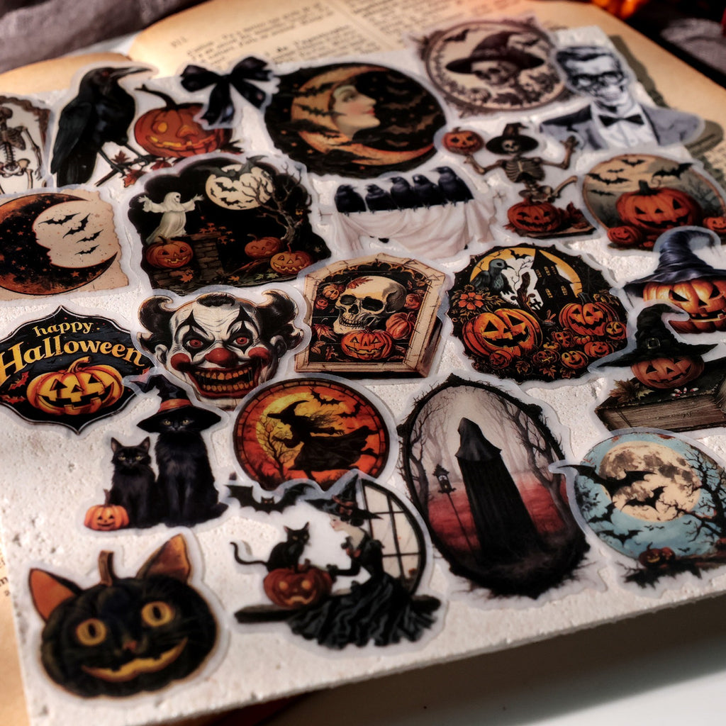 Halloween Vellum Stickers
