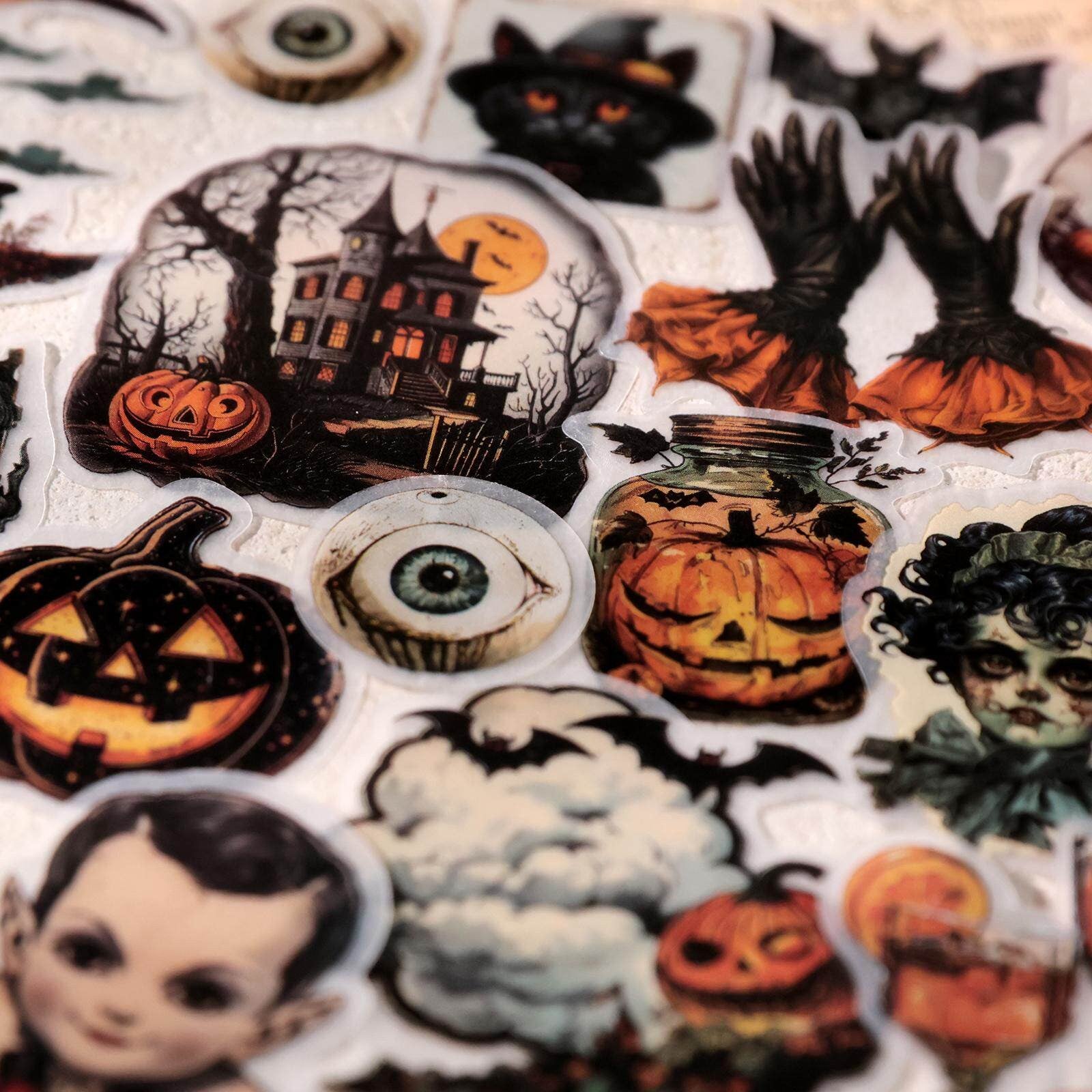Halloween Vellum Stickers