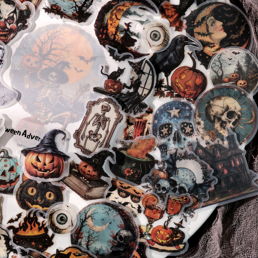 Halloween Vellum Stickers
