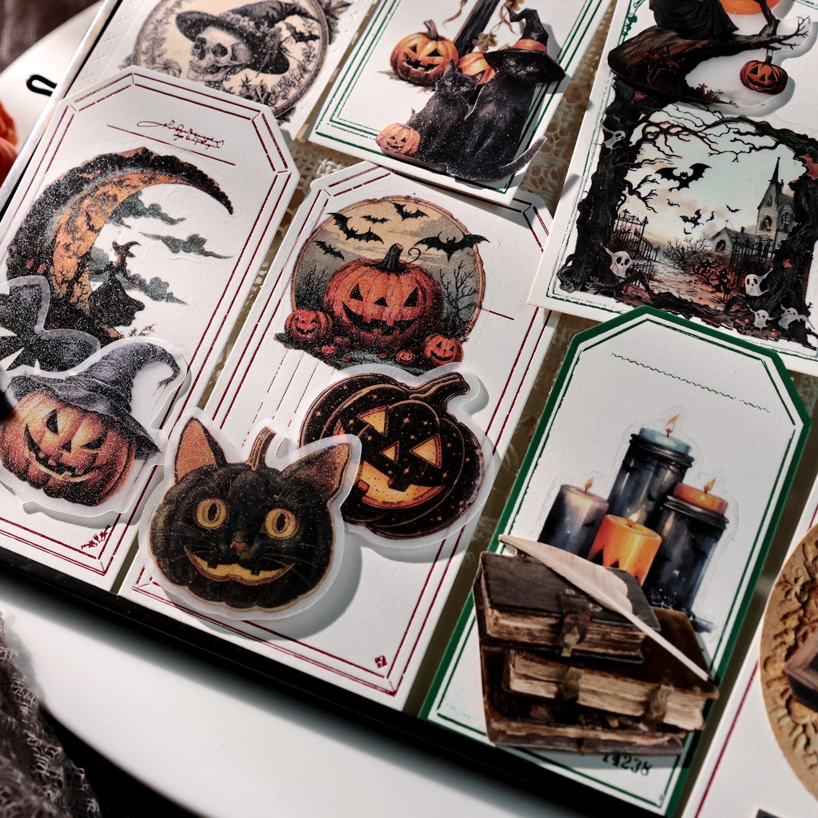 Halloween Vellum Stickers