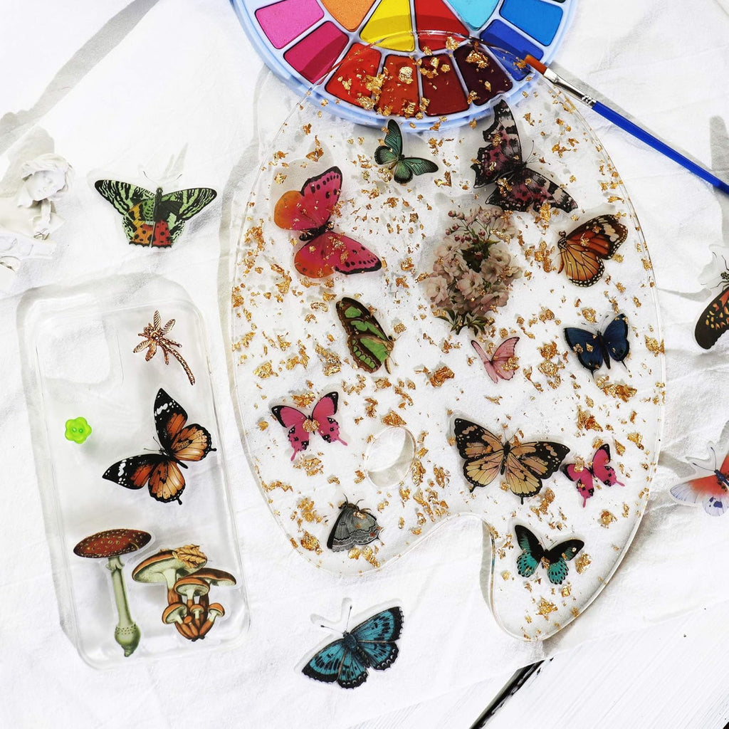 Little Butterfly Vellum Stickers