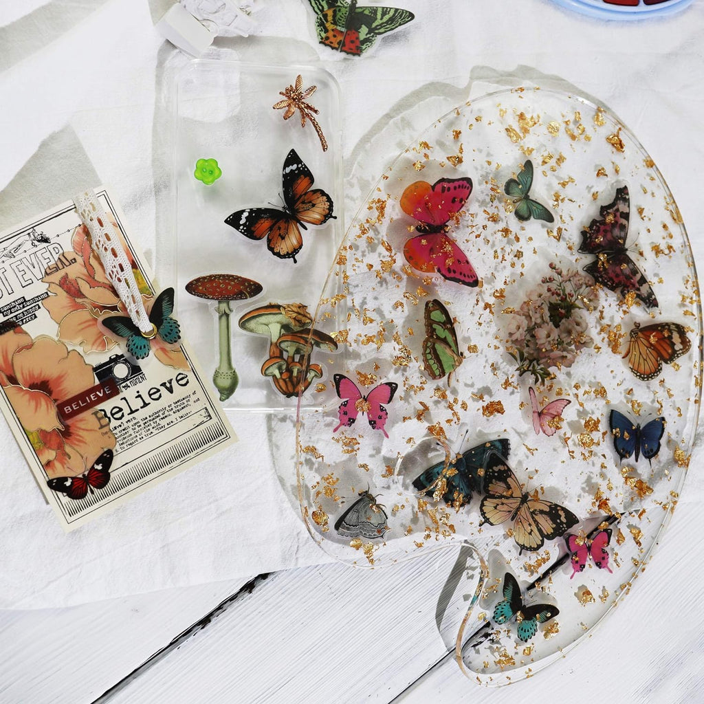 Little Butterfly Vellum Stickers