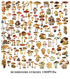 Little Mushroom Vellum Stickers