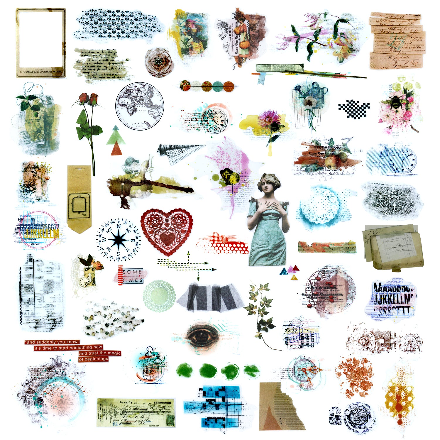 Background Base Vellum Stickers