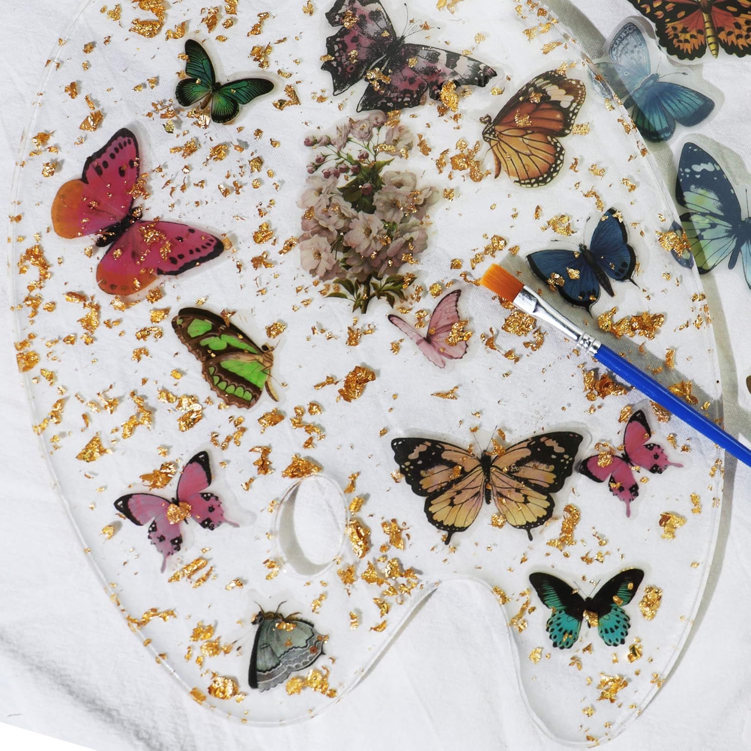 Little Butterfly Vellum Stickers
