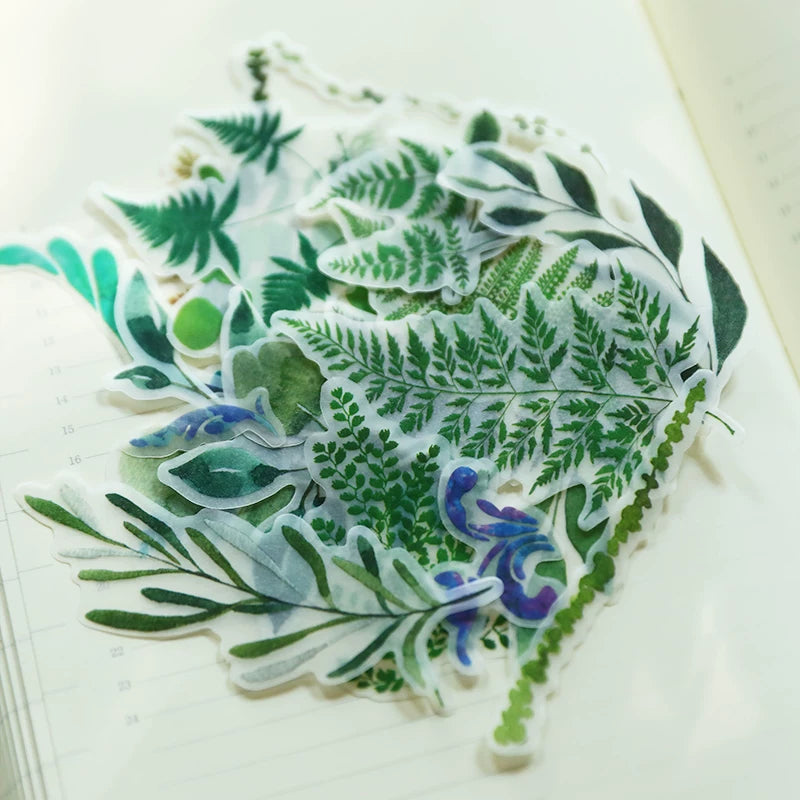 Eucalyptus Plants Vellum Stickers