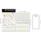 MIini Decorations UV-DTF Rub-on Stickers