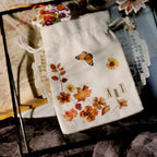 Autumn Dried Flowers Matte Rub-on Transfers