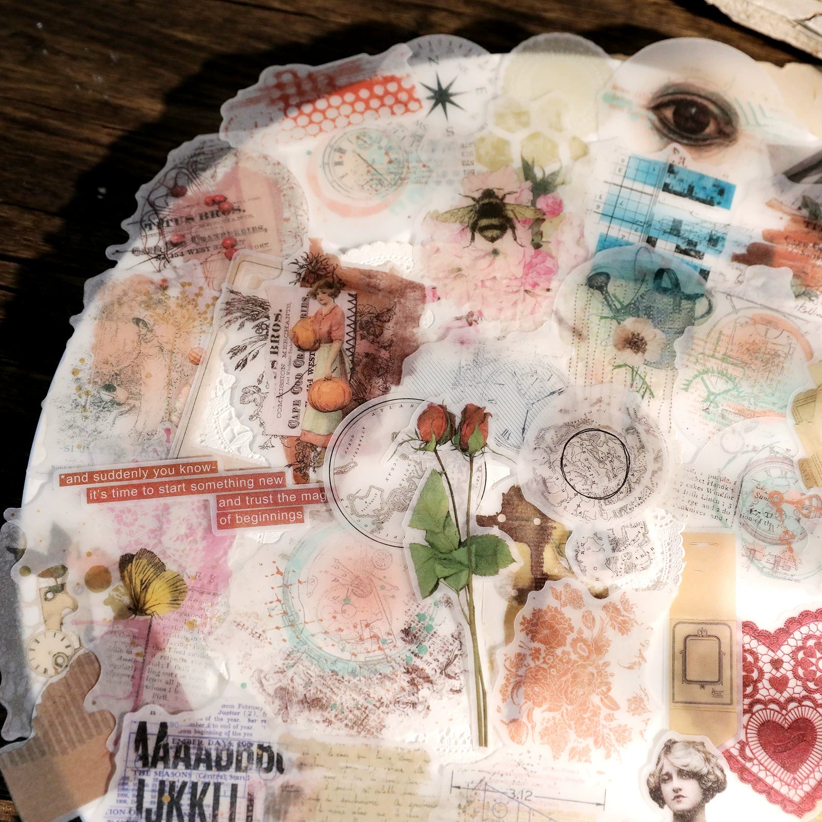 Background Base Vellum Stickers