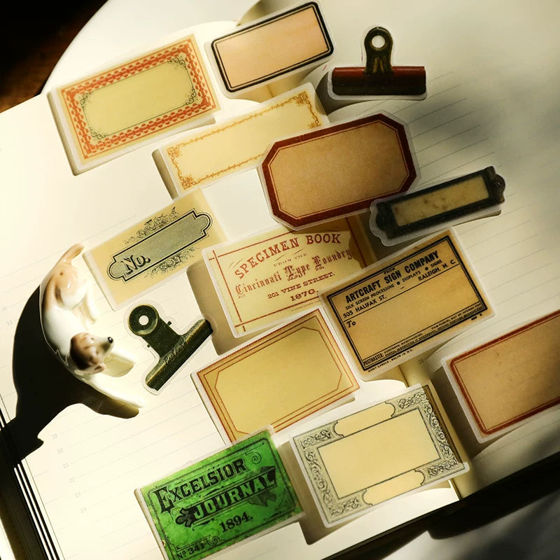 Silhouette Vellum Stickers