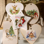 Christmas Sentence UV-DTF Rub-on Stickers
