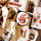 Christmas Matte Rub-on Transfers