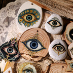 Halloween Eyes UV-DTF Rub-on Stickers