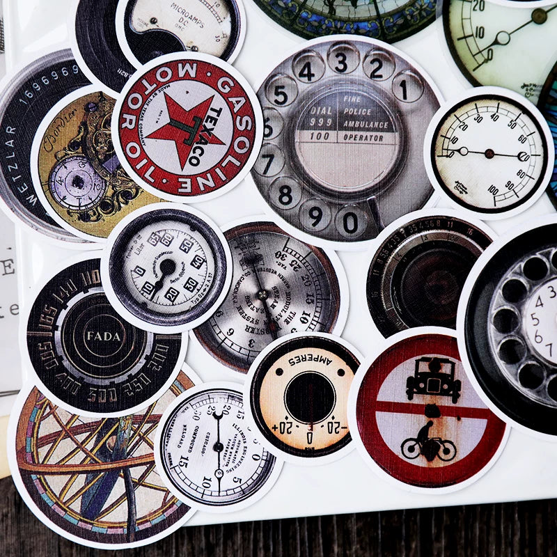Dashboard Self-adhesive Stickers