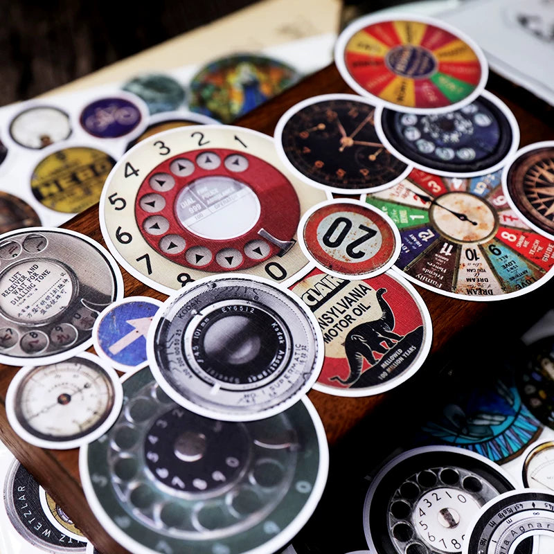 Dashboard Self-adhesive Stickers