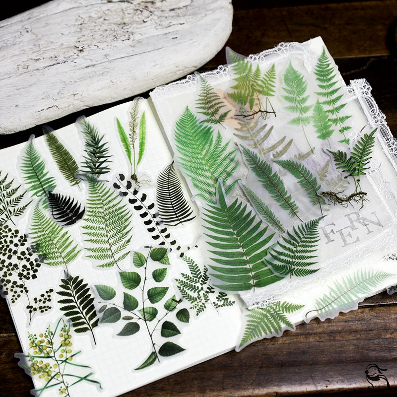 Fern Vellum Stickers