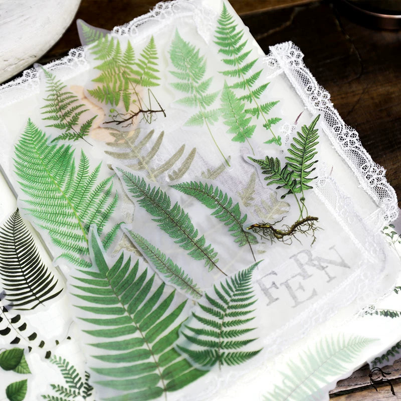 Fern Vellum Stickers