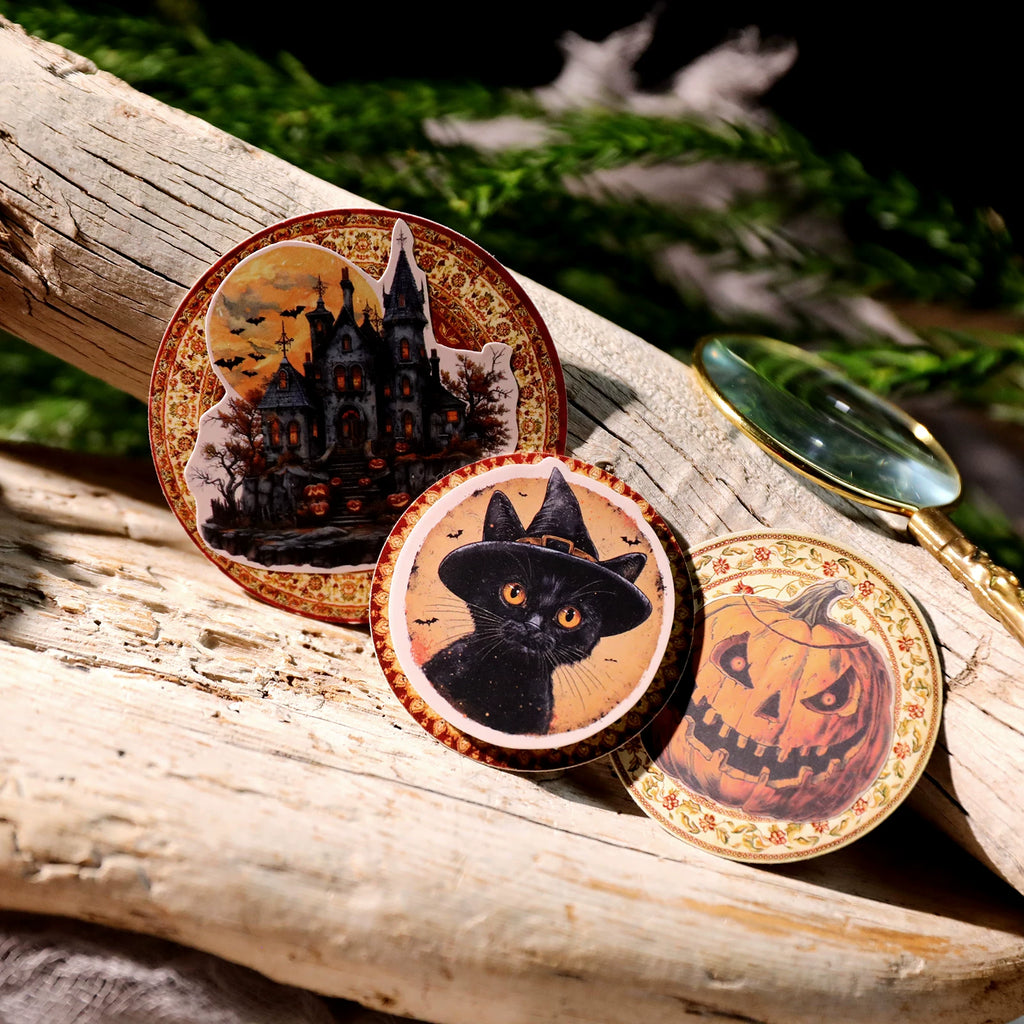 Halloween PVC Self-adhesive Stickers