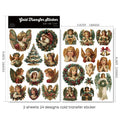 Angels UV-DTF Rub-on Stickers - Green Gold