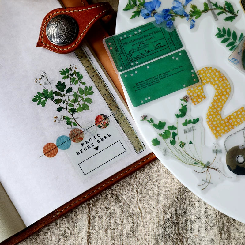 Botanist Vellum Stickers