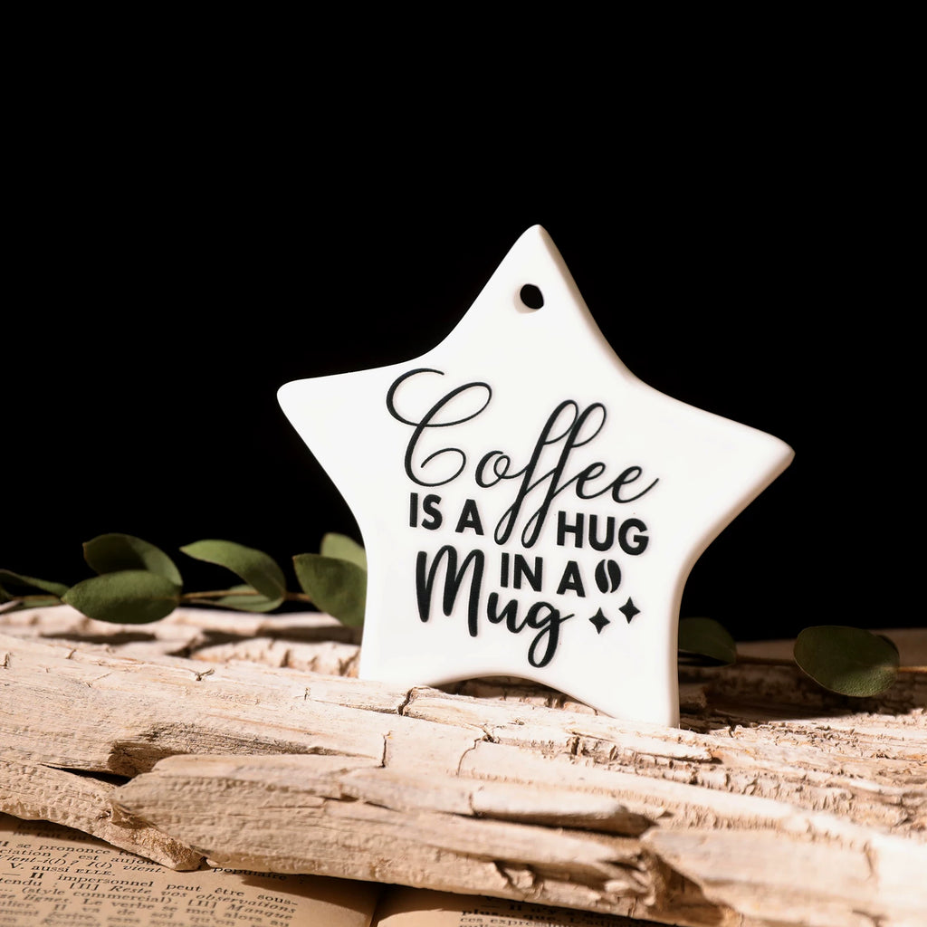 Coffee Phrases UV-DTF Rub-on Stickers