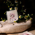 Kitten and Girl Matte Rub-on Transfers 2 Small Sheets