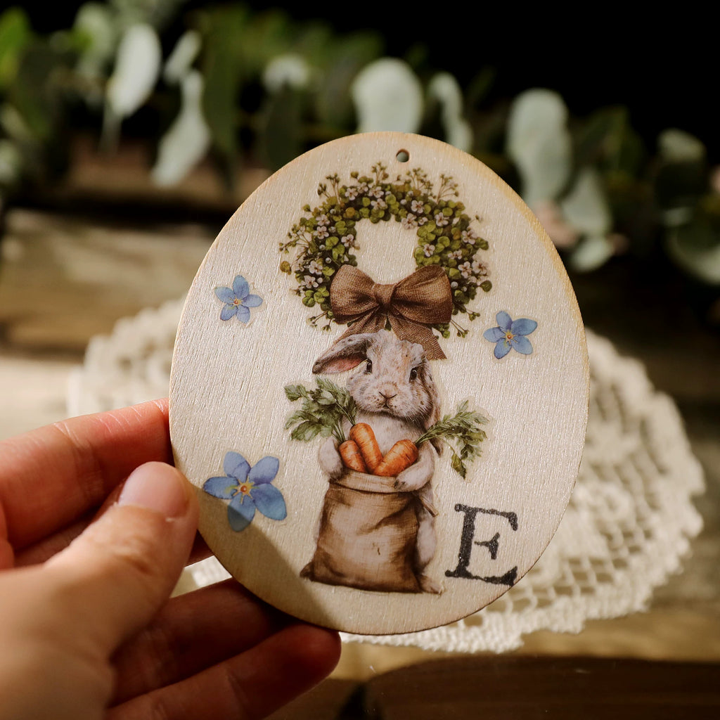 Easter Matte Rub-on Transfers - Blue