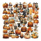 Halloween Pumpkin Vellum Stickers