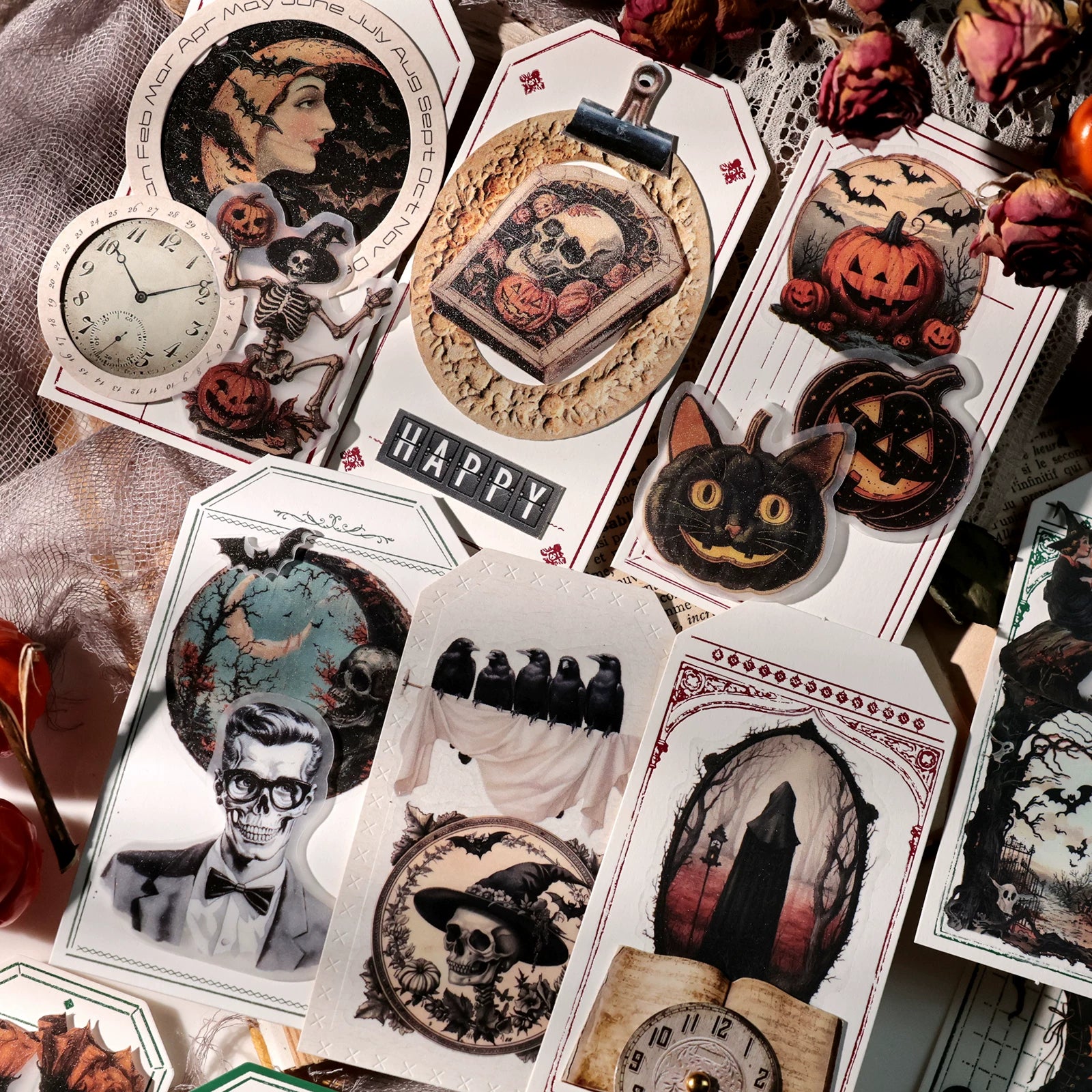 Halloween Adventure Vellum Stickers