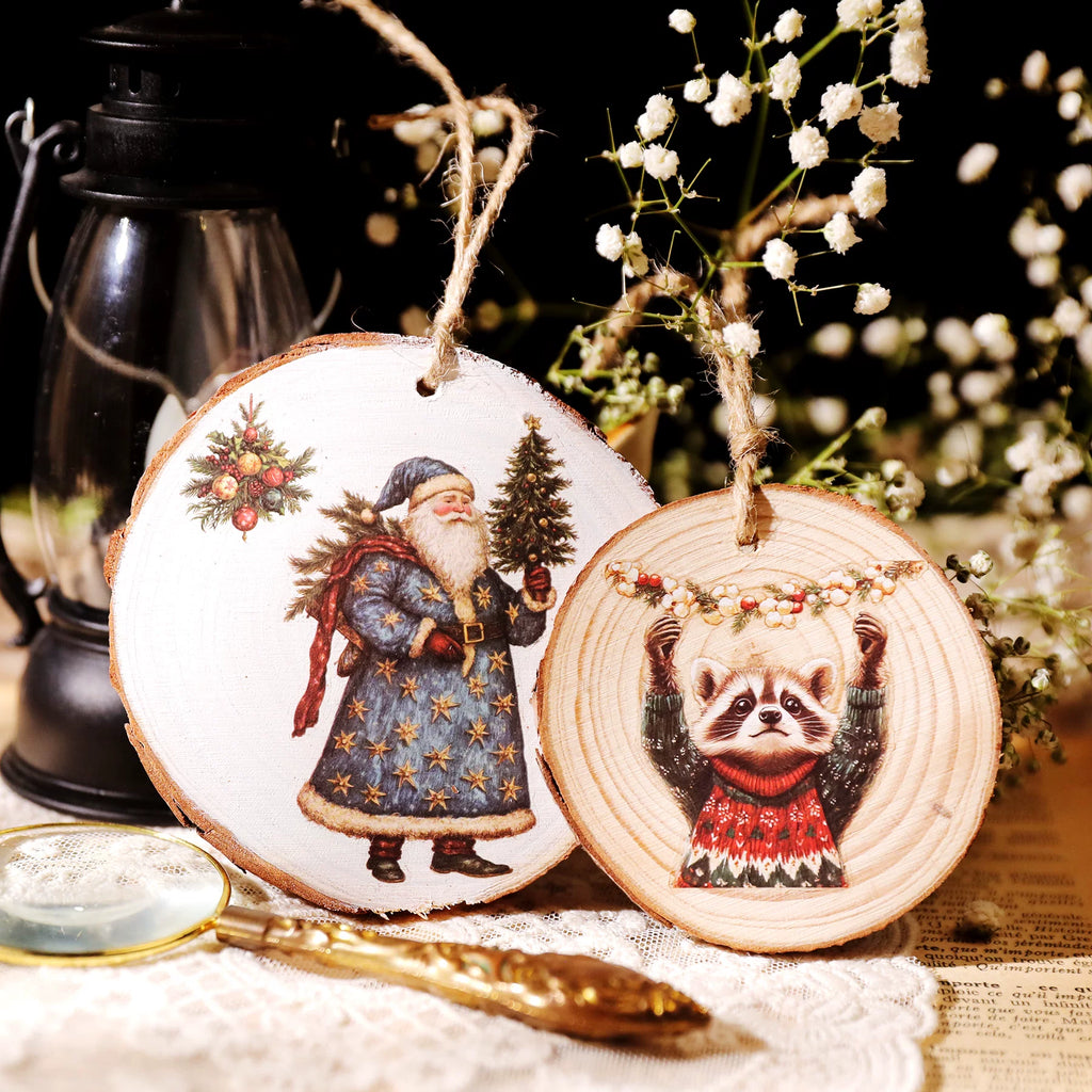 Christmas Matte Rub-on Transfers