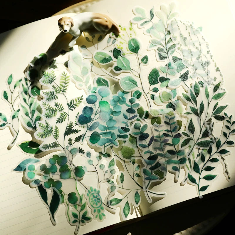 Eucalyptus Plants Vellum Stickers