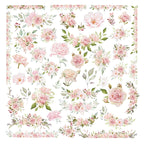 Pink Roses Vellum Stickers