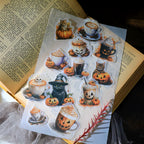 Halloween Pumpkin Vellum Stickers