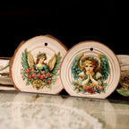 Angels UV-DTF Rub-on Stickers - Green Gold