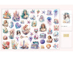 Mermaid Vellum Stickers