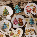 Christmas Gingerbread Man UV-DTF Rub-on Stickers