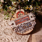 Christmas Signs Matte Rub-on Transfers