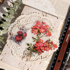 Larger Flowers Vellum Stickers