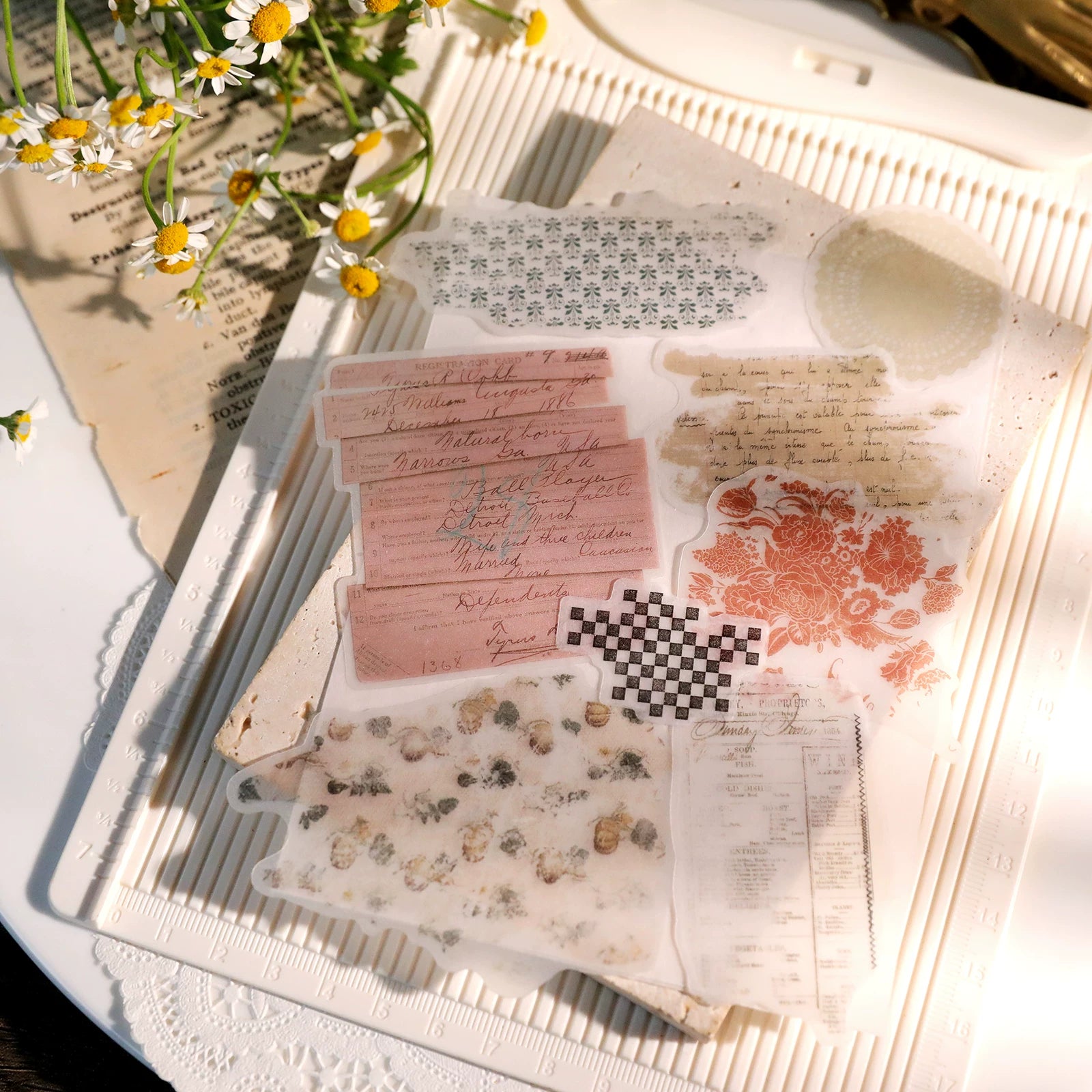 Background Base Vellum Stickers