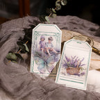 Lavender Vellum Stickers