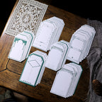 Retro Letterpress Printed Label Tag Cards