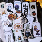 Halloween Dark Matte Rub-on Transfers