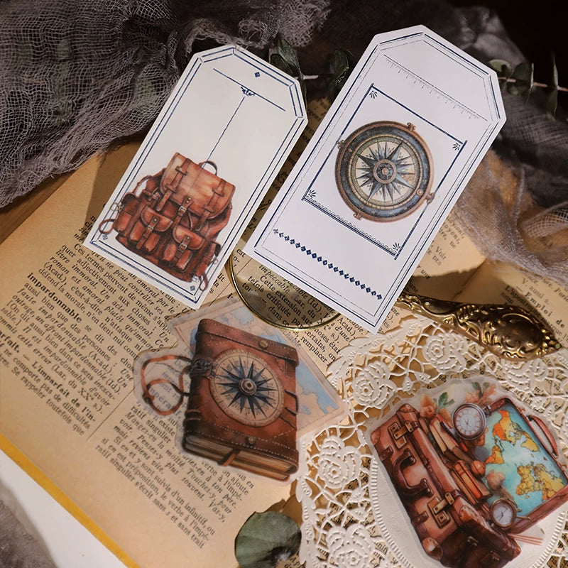 Retro Journey Vellum Stickers