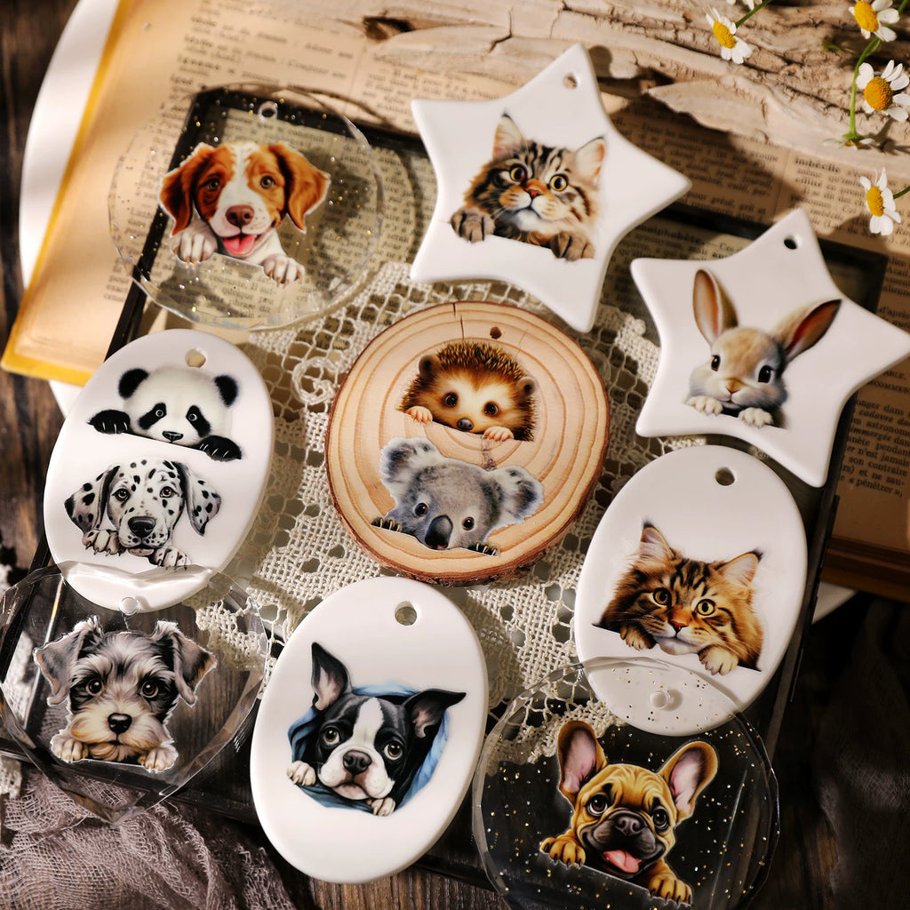 Pets UV-DTF Rub-on Stickers