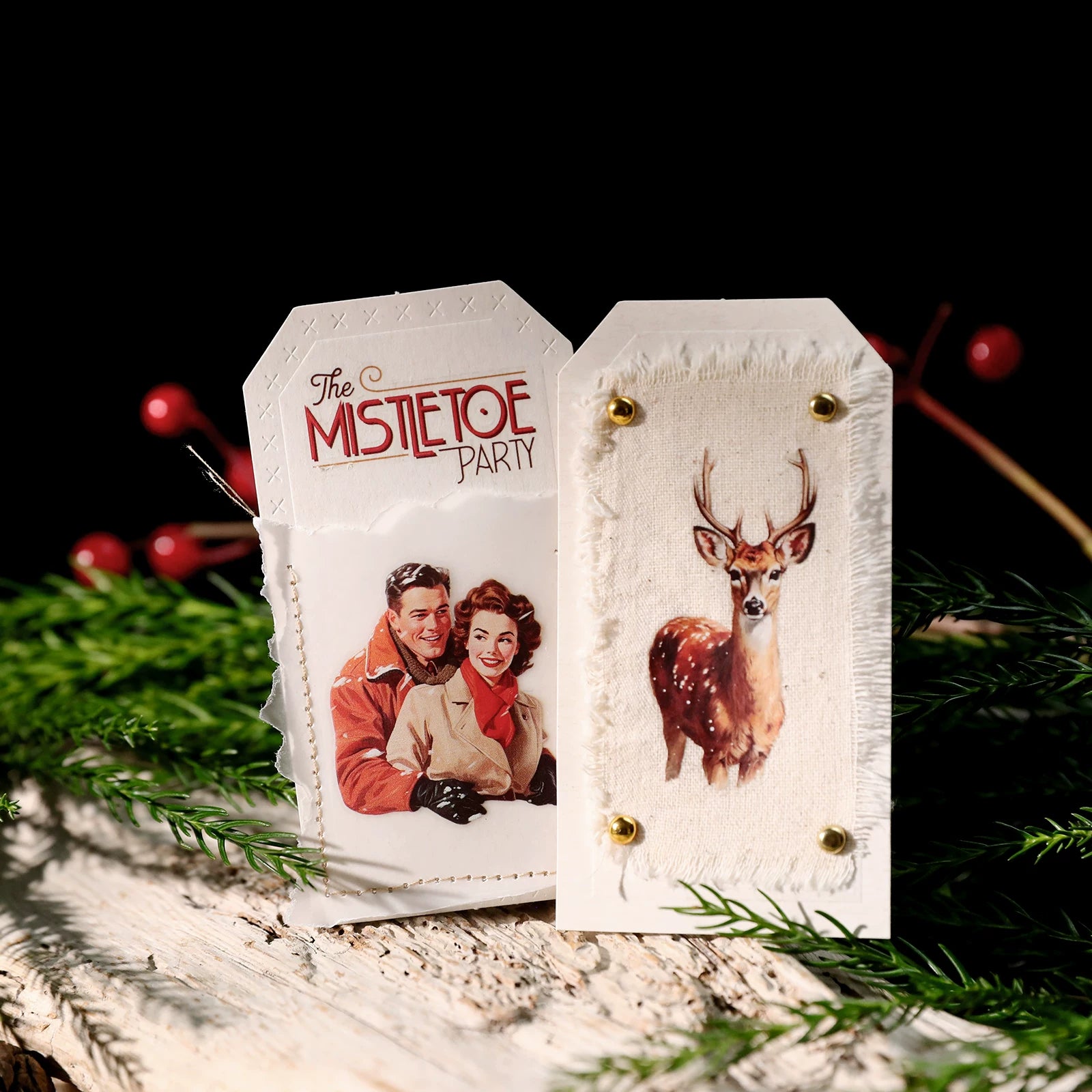 Christmas Family Matte Rub-on Transfers