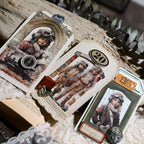 Steam Travel Vellum Stickers