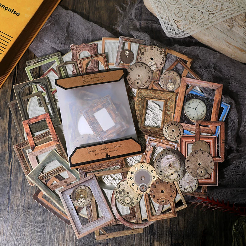 Ephemera Dial Photo Frame Paper Cards