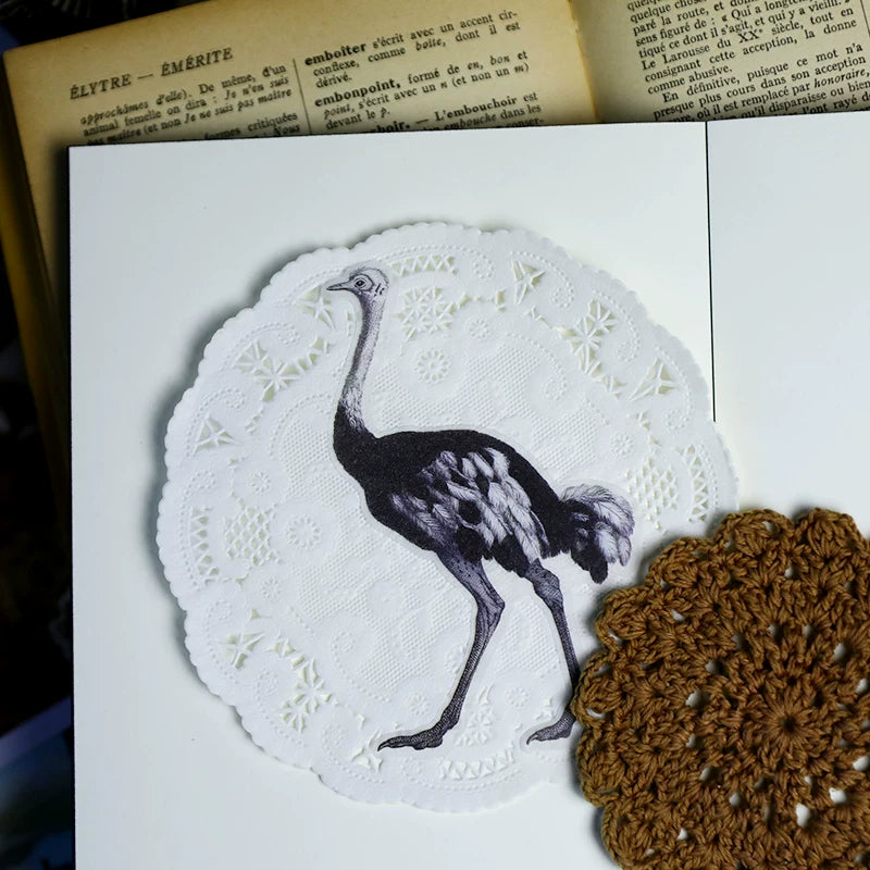 Life Encyclopedia Vellum Stickers