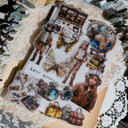 Steam Travel Vellum Stickers