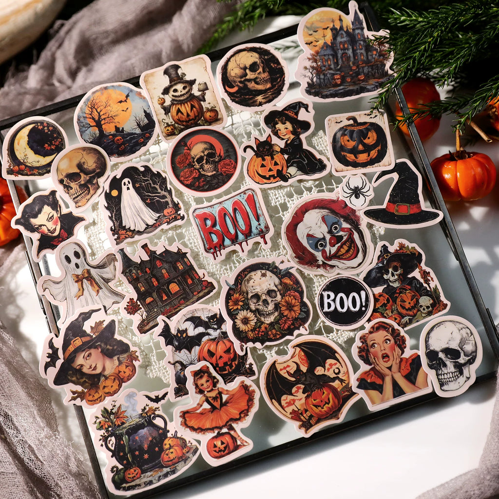 Halloween PVC Self-adhesive Stickers